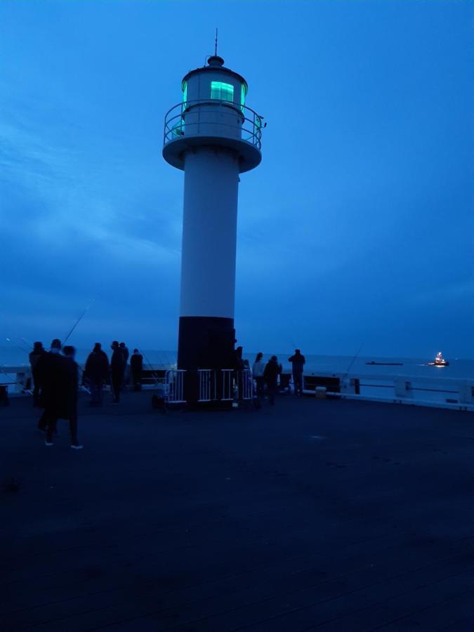Nieuwpoort Marjolaine Prachtig Zeezicht - 4De Verdiep -Op De Dijk 5Pers 외부 사진